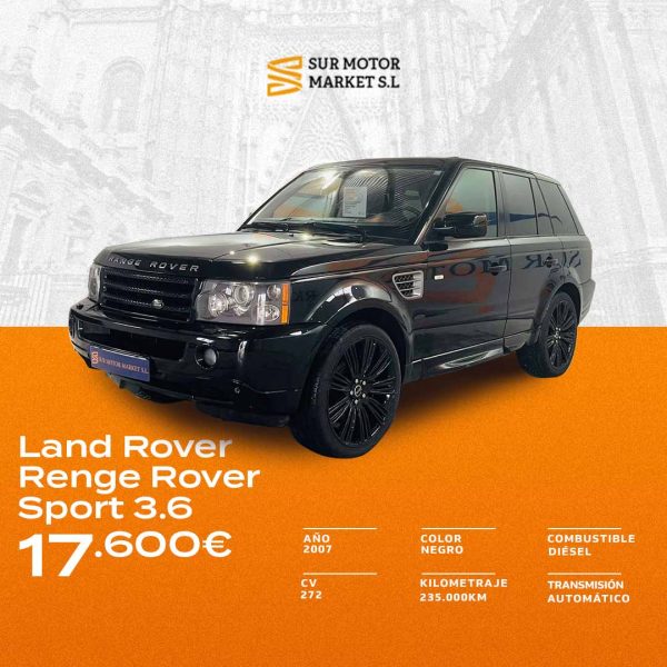 Land rover renge rover Sport 3.6 SITE